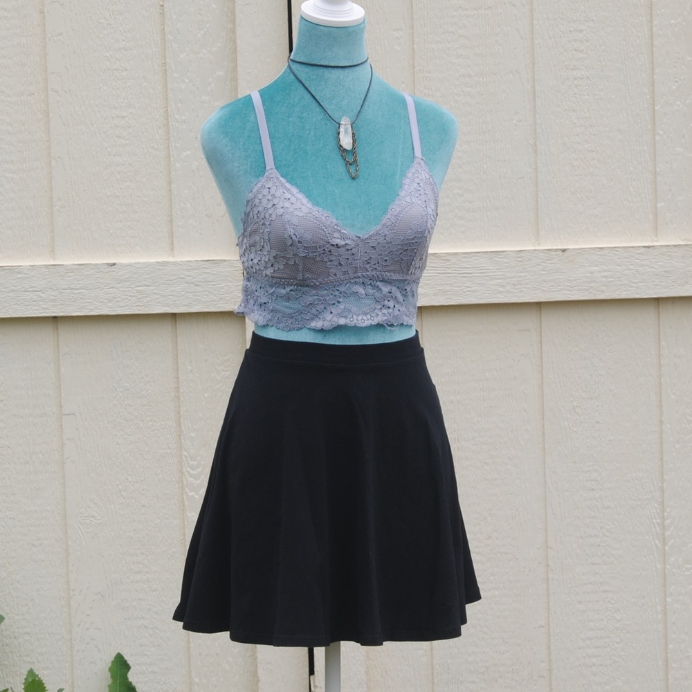 Black Skater Skirt